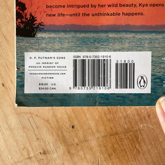 “3 FOR $15 ITEM”
Where the crawdads sing” by Delia Owens - Picture 2 of 2